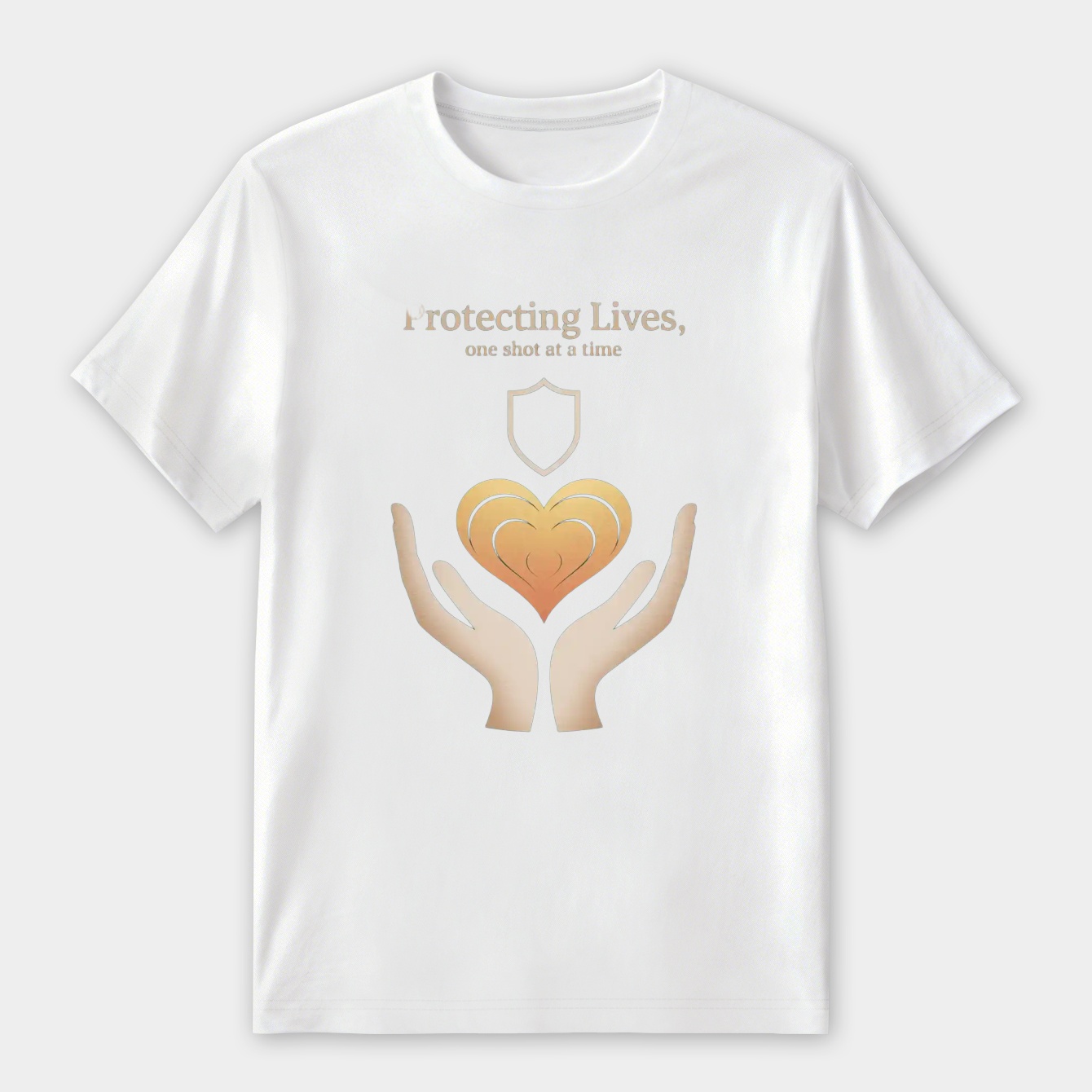 Shielded Heart, Saving Lives Women's Premium Soft T-Shirt