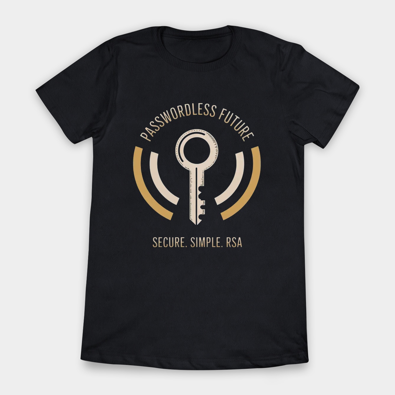 Passwordless Future Vintage Key Women's T-Shirt