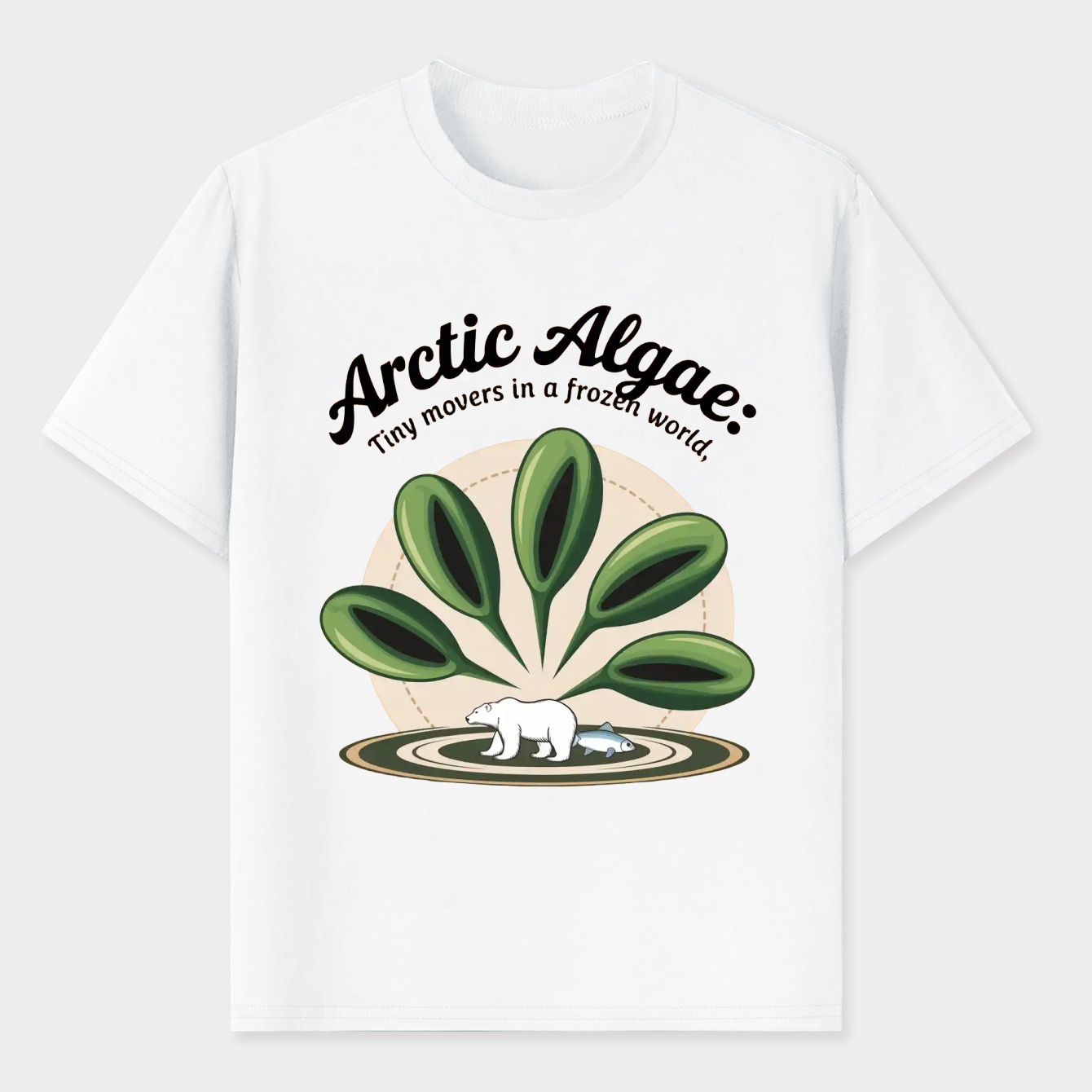 Arctic Algae: Tiny Movers Men's T-Shirt