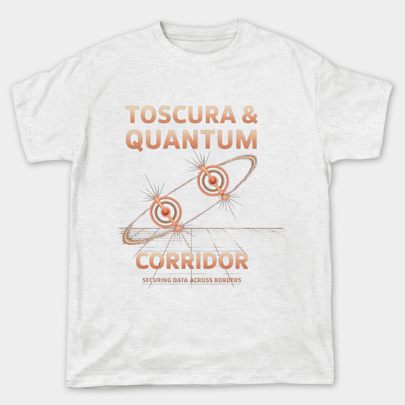 Quantum Corridor: Secure Data Link Women's Plus Size T-shirt