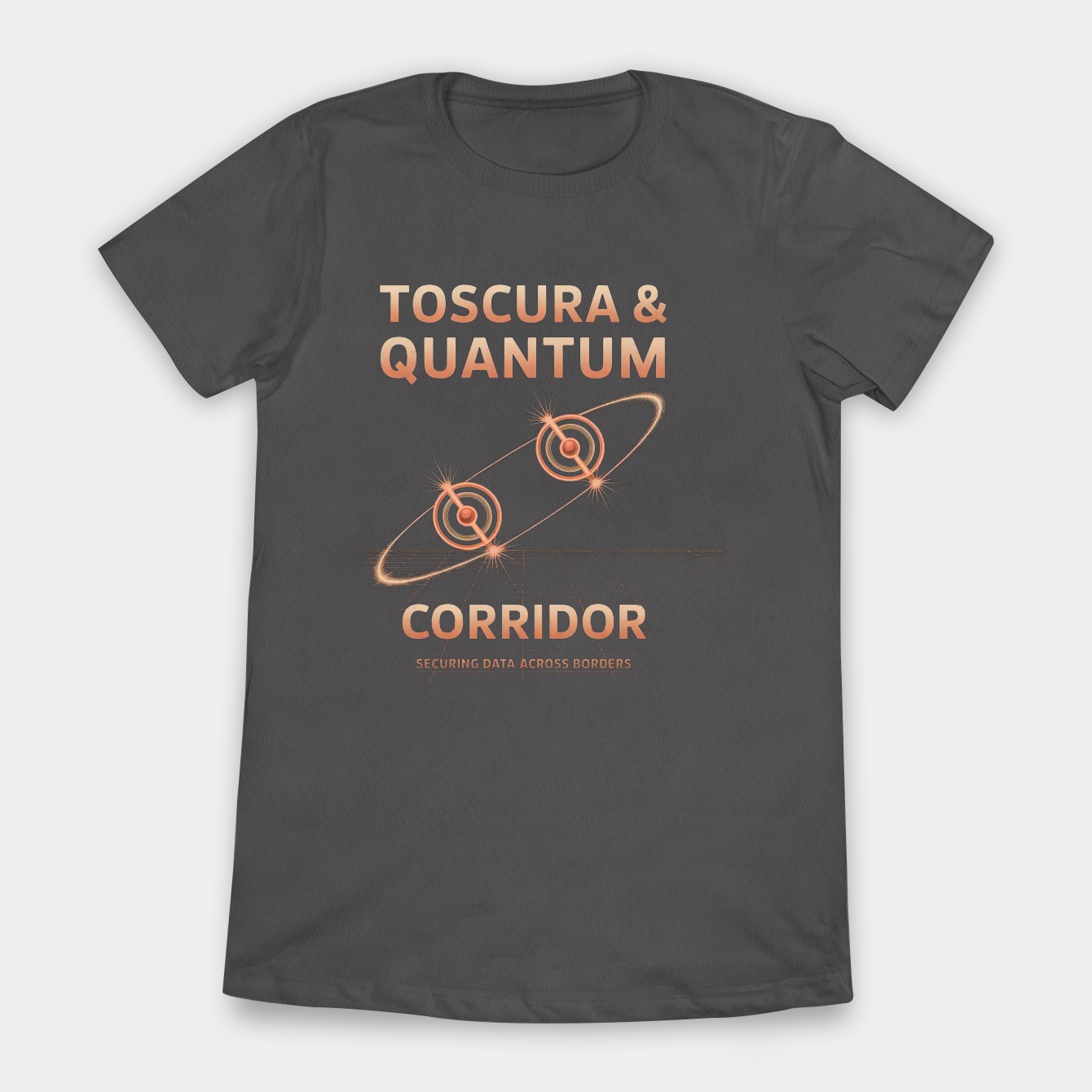 Quantum Corridor: Secure Data Link Women's T-Shirt