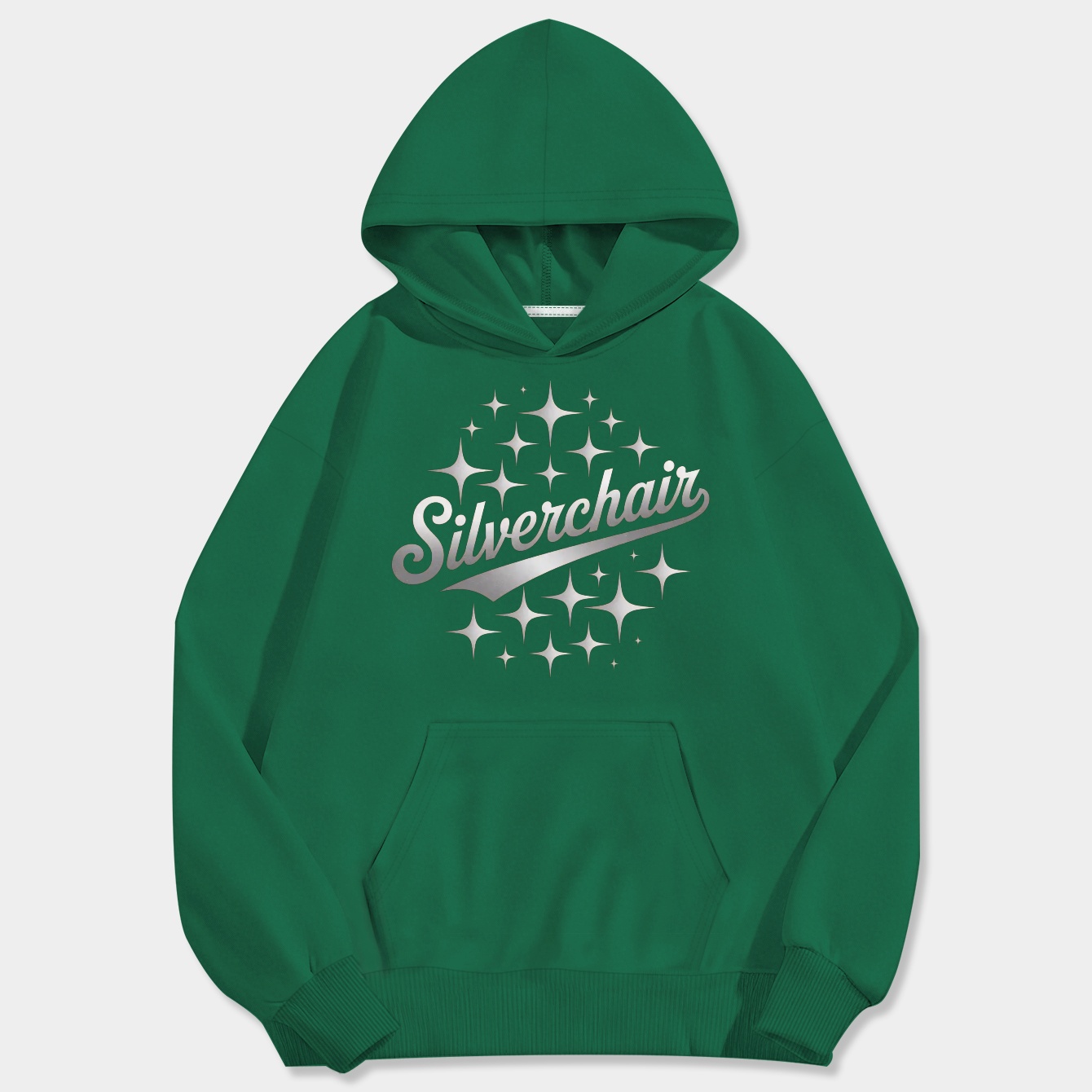 Silverchair Starry Script Design Men's Big & Tall Hoodie