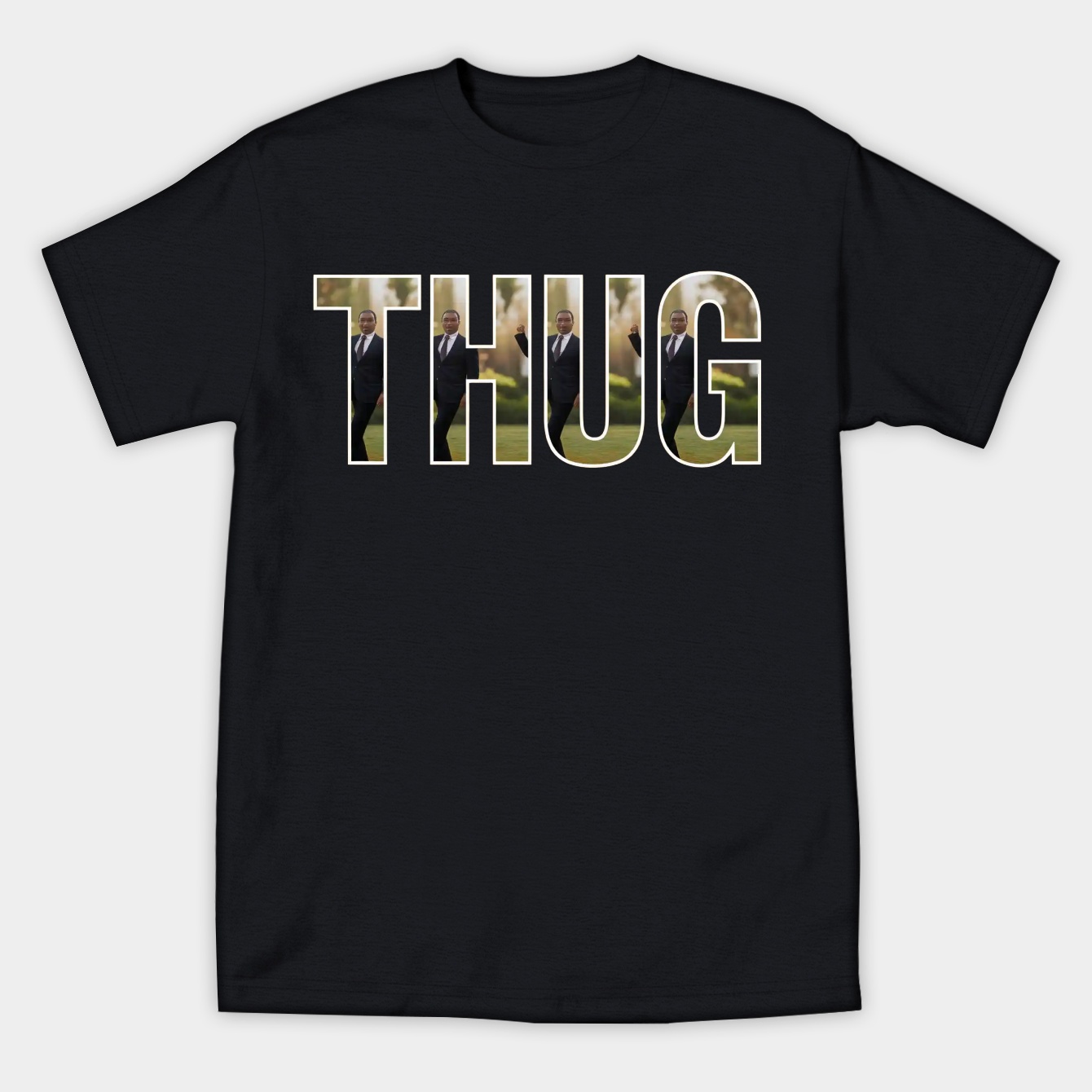 Thuglife Bold Statement Women's Athletic Performance T-Shirt