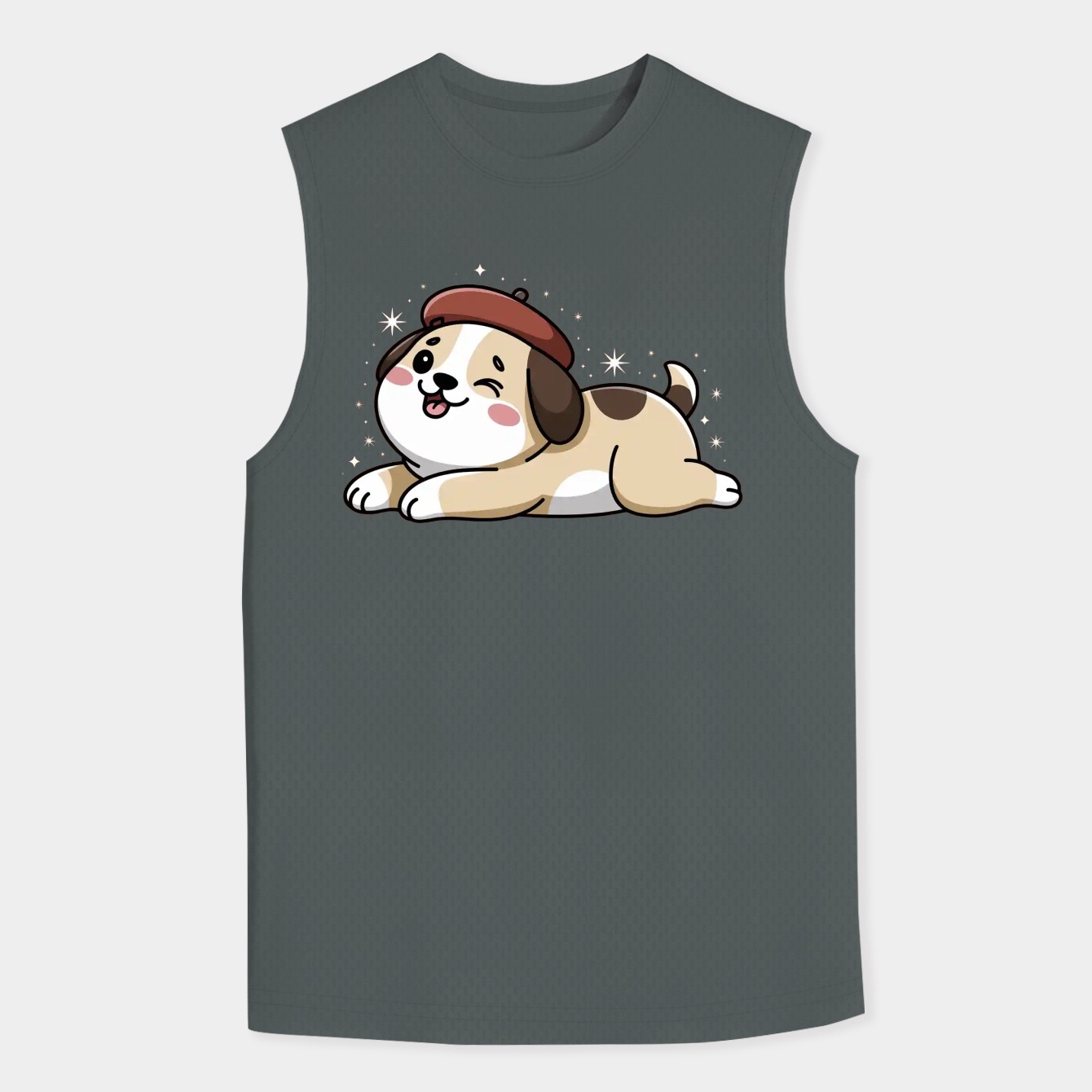 Pompom Buns Men's Tank Top
