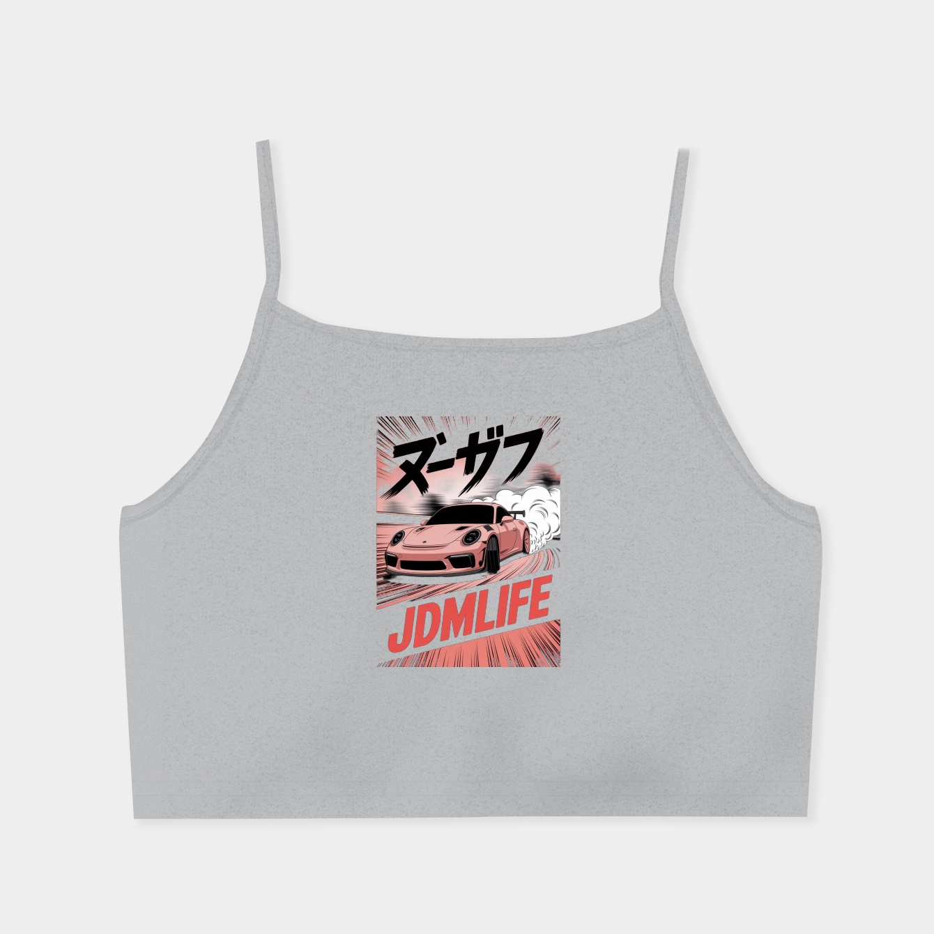 JDM Initial D Women's  Spaghetti Strap Tank Top