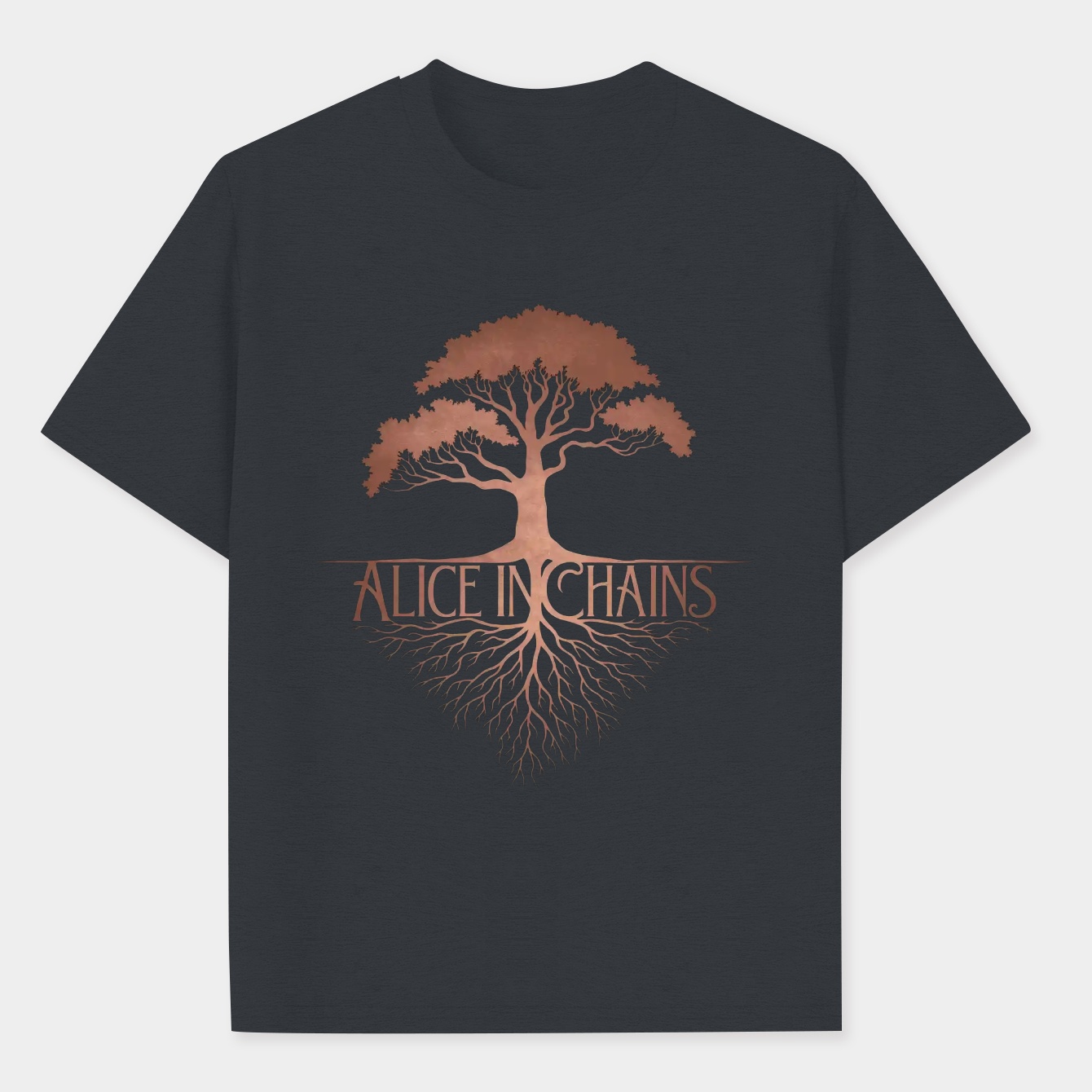 chains roots tree design Men's Performance Athletic T-Shirt