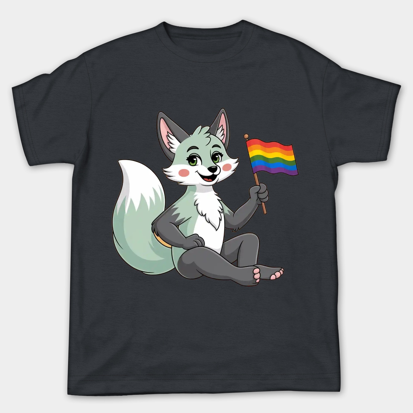 Furry Pride Women's Plus Size T-shirt