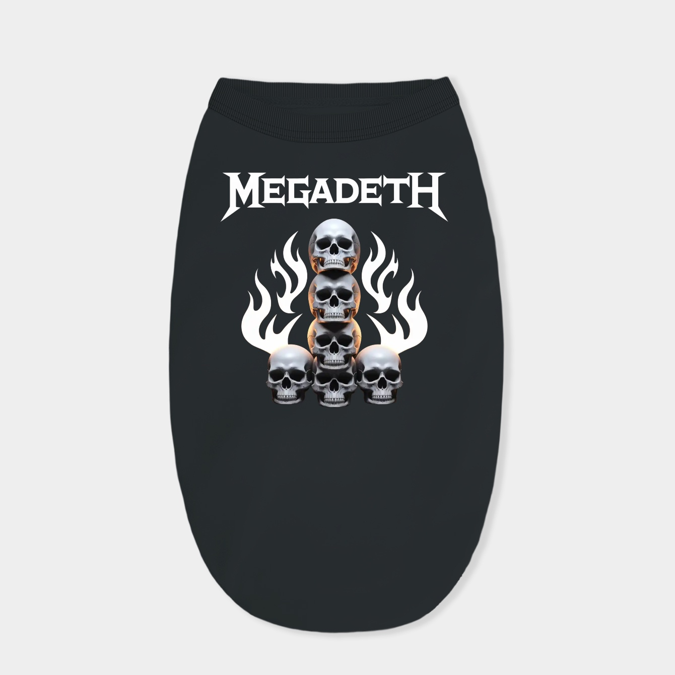 Megadeth dark art Dog Shirt
