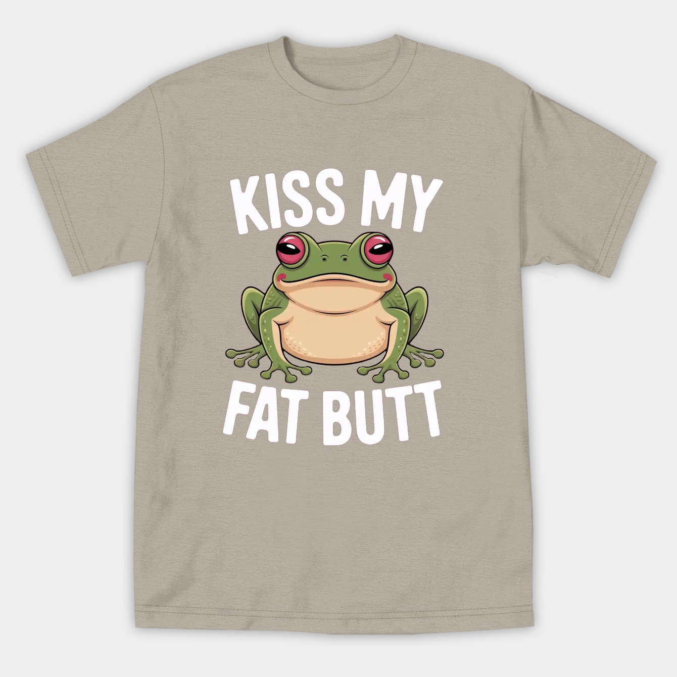 Frog butt Women's Athletic Performance T-Shirt