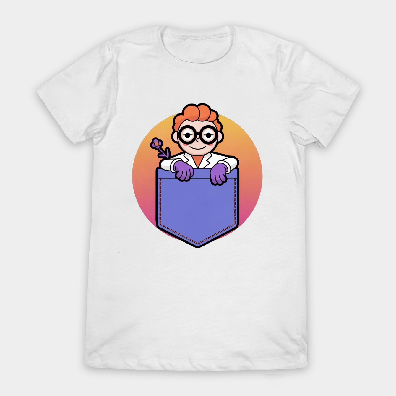 Dexter in Pocket Women's T-Shirt