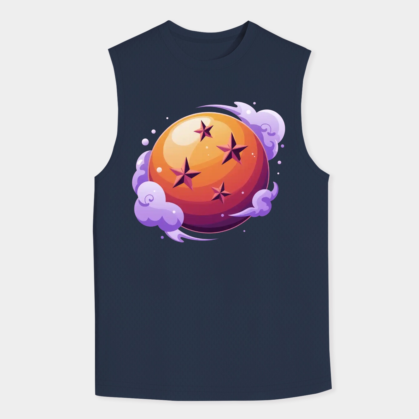 dragon ball three star design Men's Tank Top