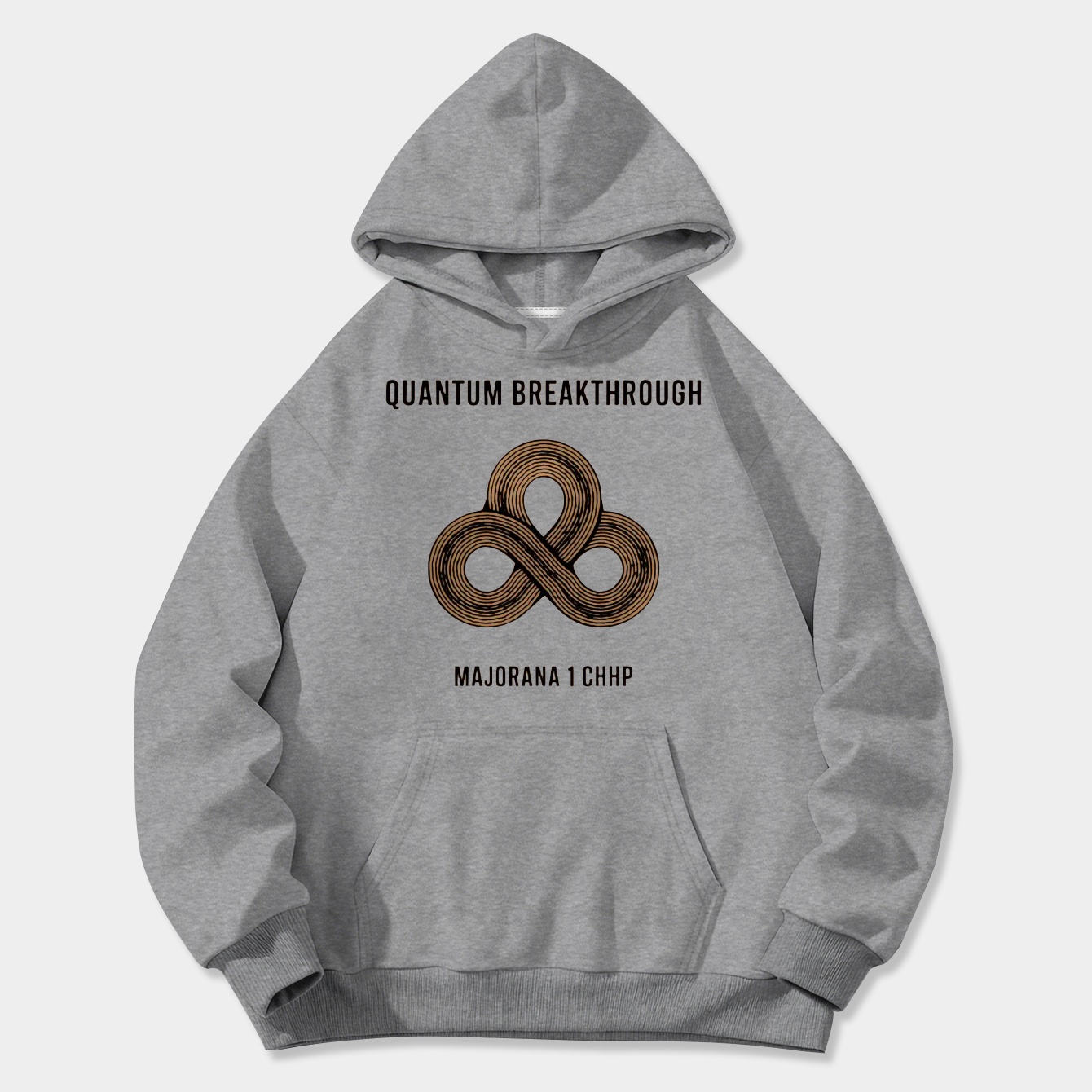 Quantum Breakthrough Retro Loops Women's Plus Size Hoodie