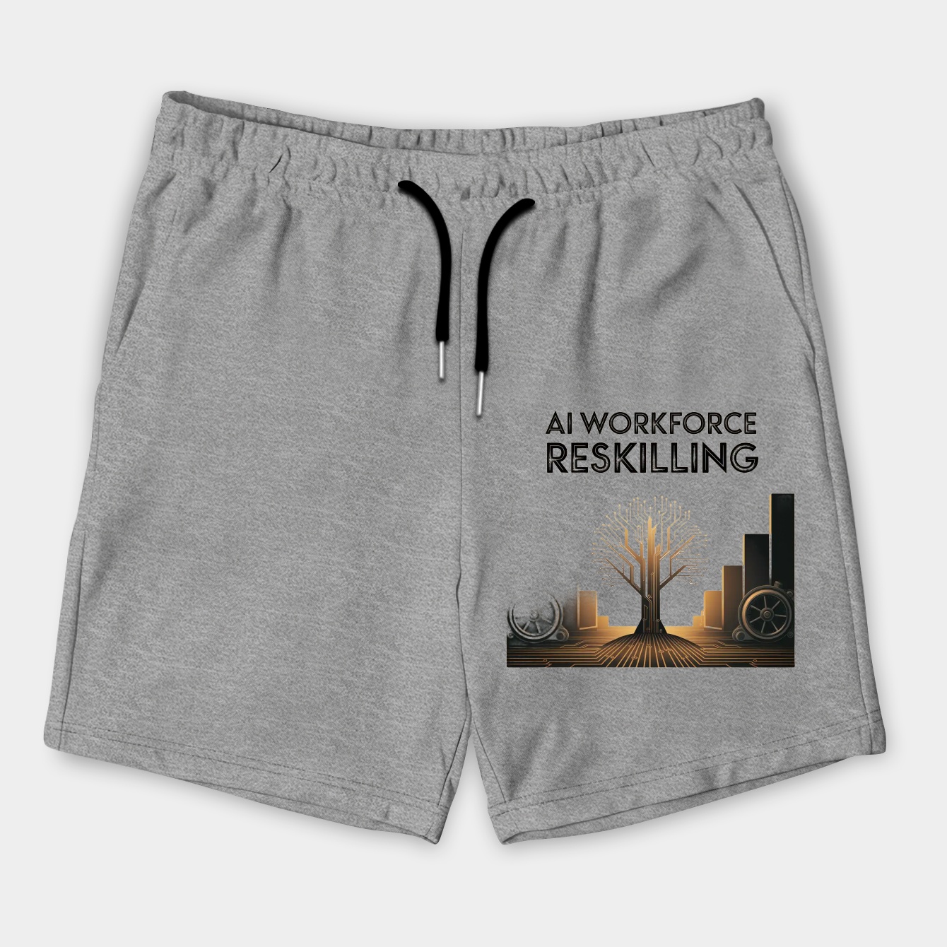 Reskilling Roots: Tech Tree Power Men's Shorts