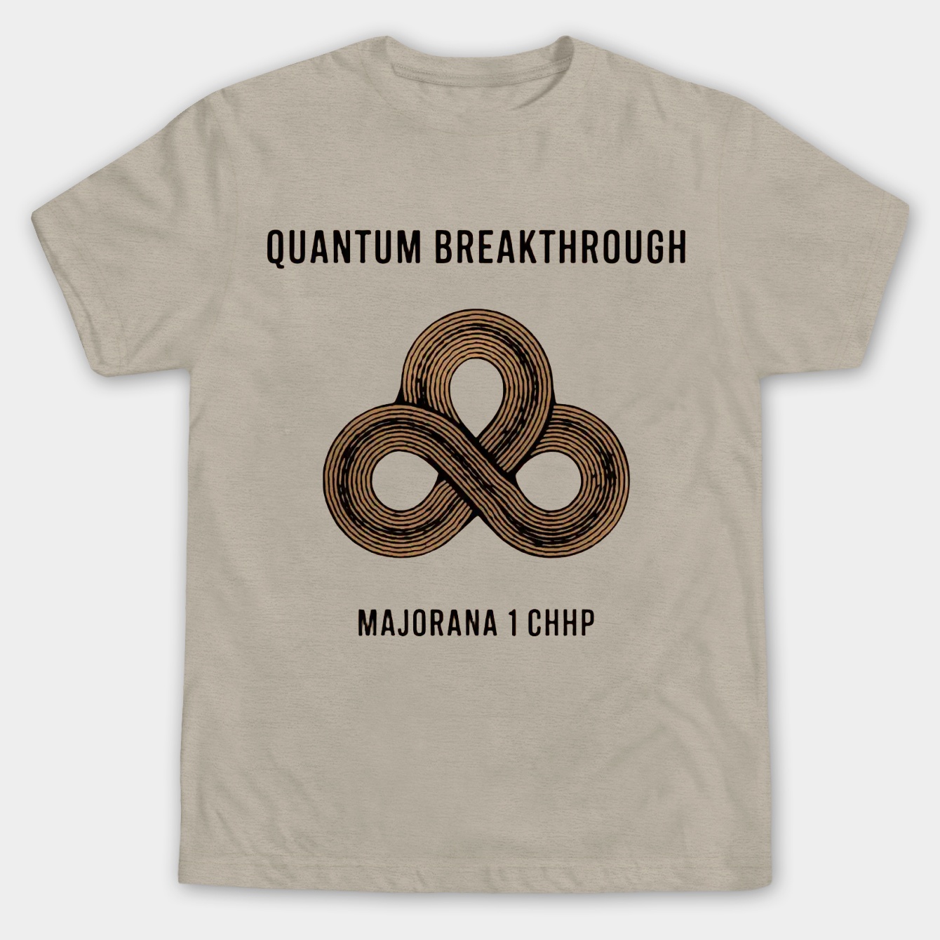 Quantum Breakthrough Retro Loops Men's Big & Tall T-shirt