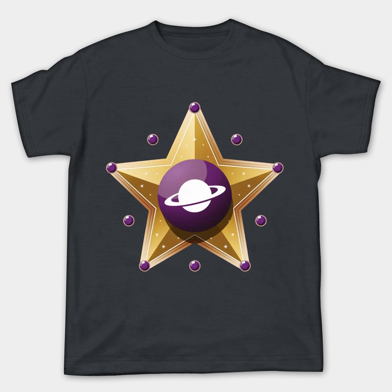 Star of Saturn Women's Plus Size T-shirt