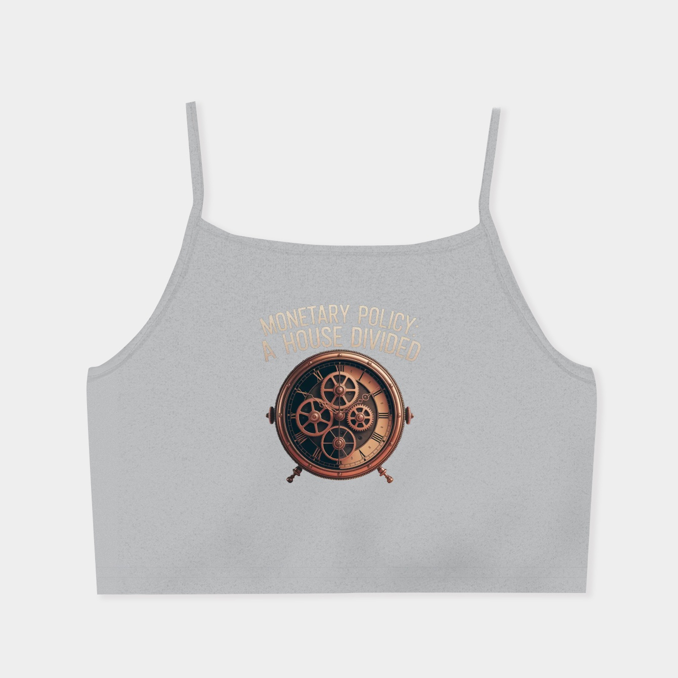 Monetary Policy: A House Divided Women's  Spaghetti Strap Tank Top