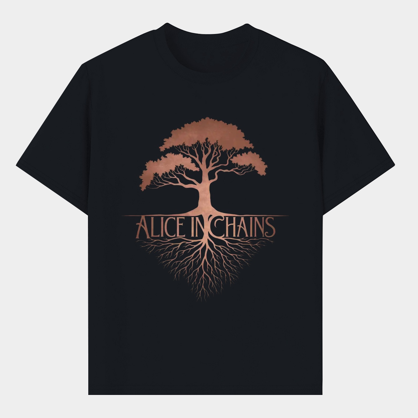 chains roots tree design Men's T-Shirt