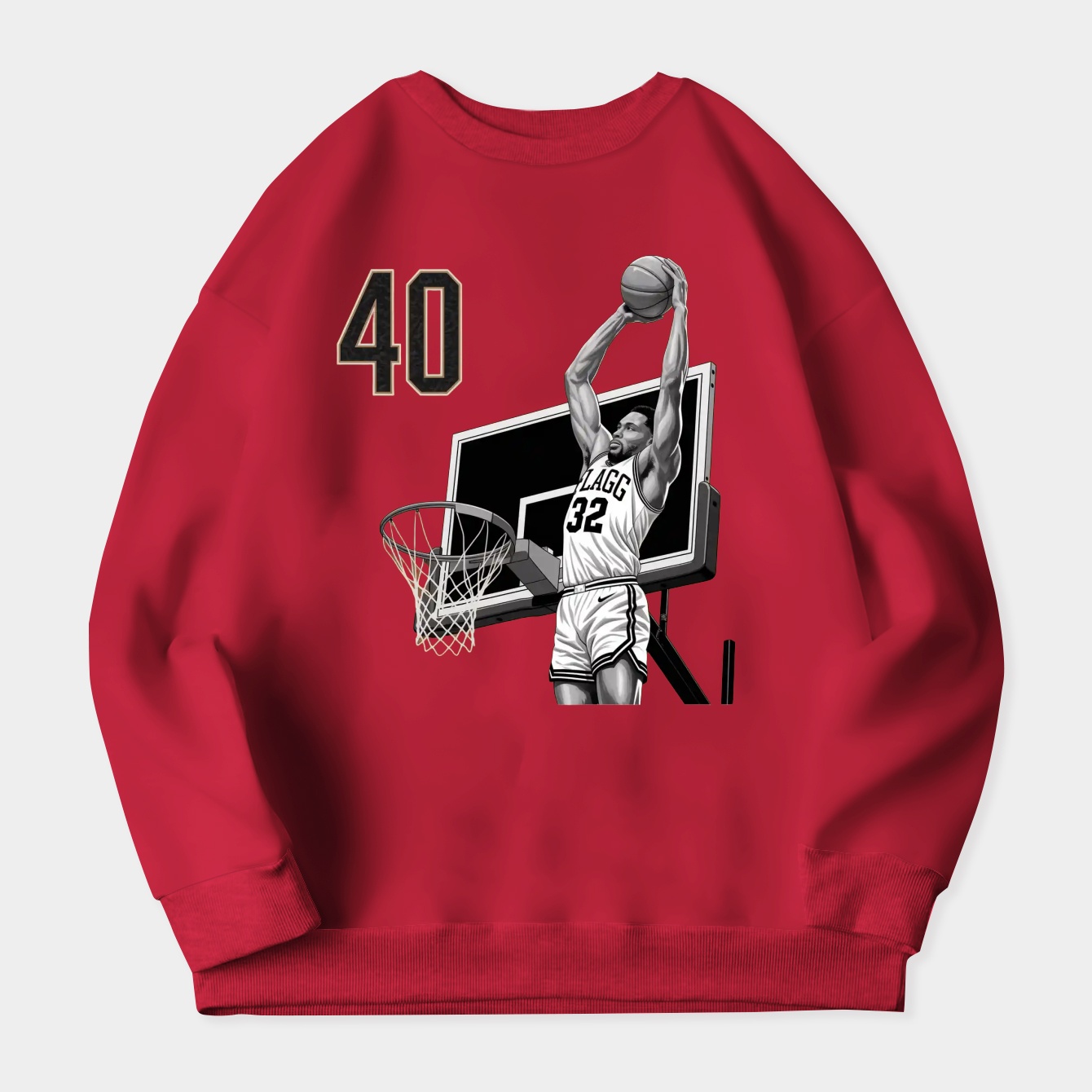 Cooper Flagg 40-Point Dunk Moment Women's Crewneck Sweatshirt