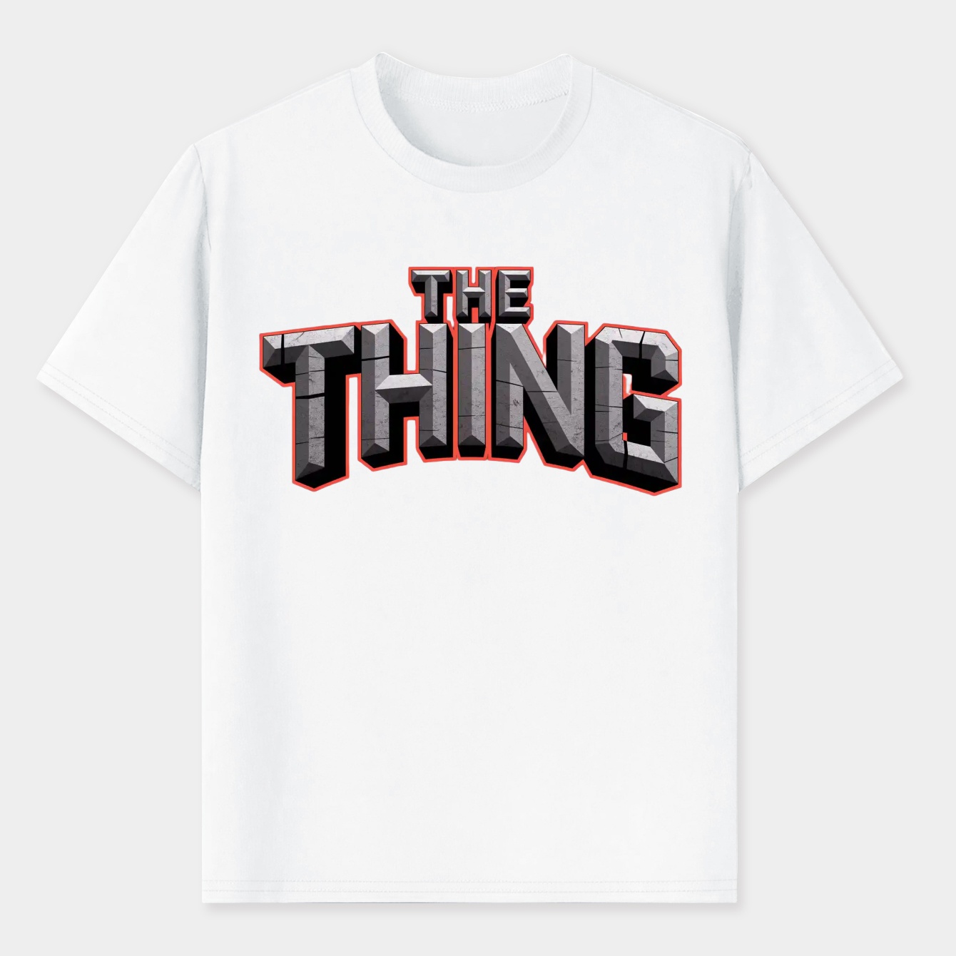 The Thing Logo Text Design Men's T-Shirt