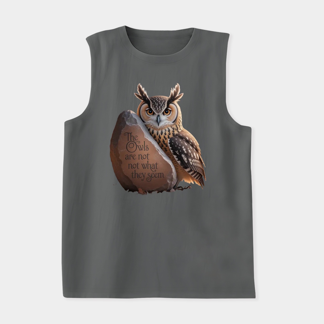 TWIN PEAKS - The Owls Are Not What They Seem Women's Soft Tank Top