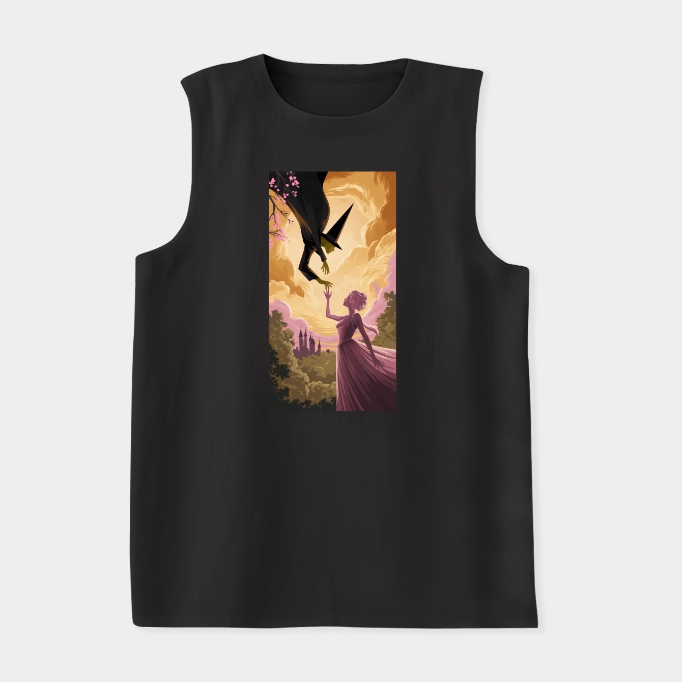 wicked enchanted encounter fantasy Women's Soft Tank Top