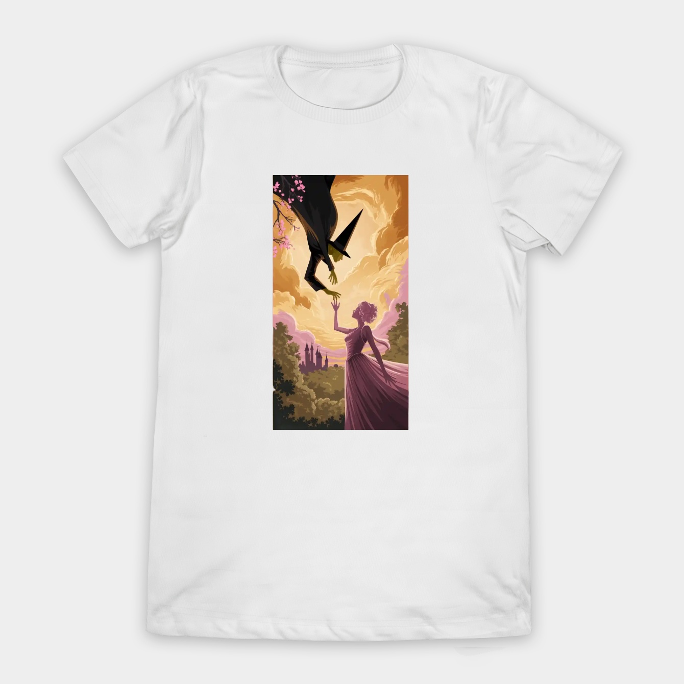 wicked enchanted encounter fantasy Women's T-Shirt