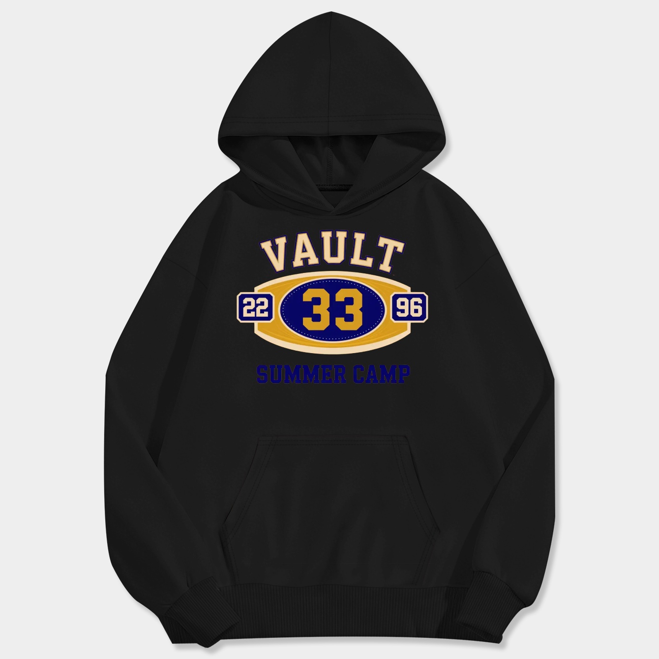 Vault 33 Summer Camp Men's Big & Tall Hoodie
