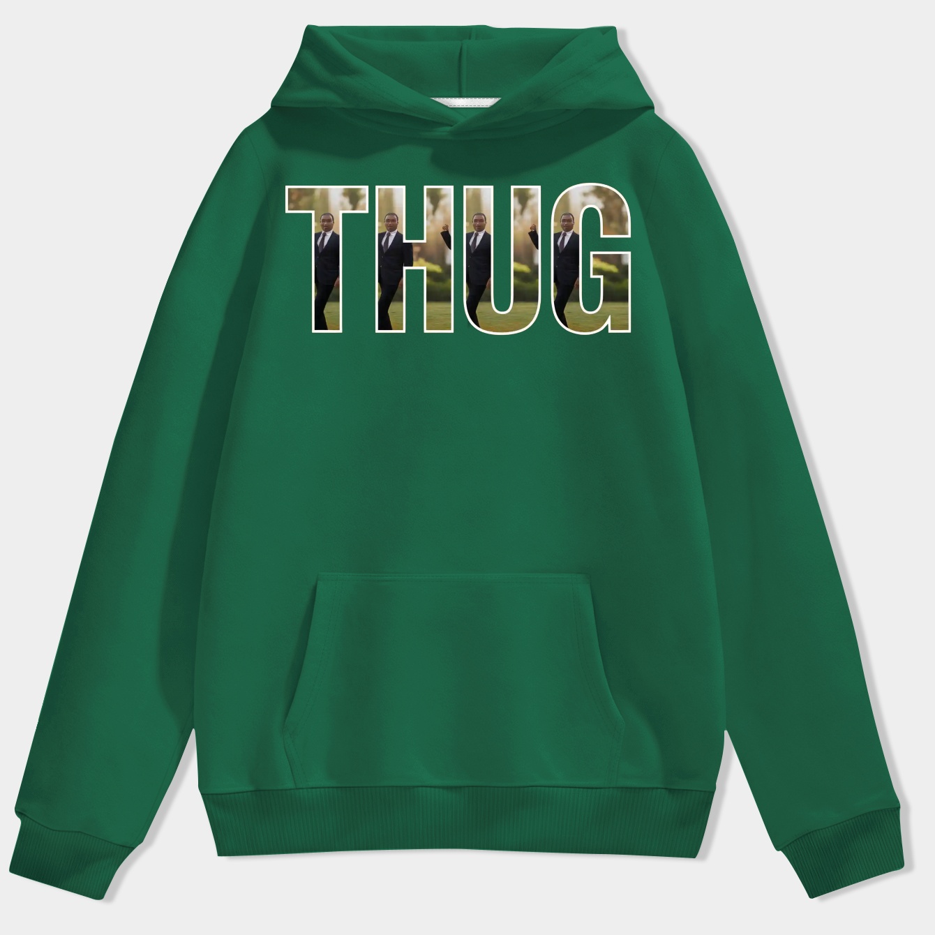 Thuglife Bold Statement Men's Hoodie