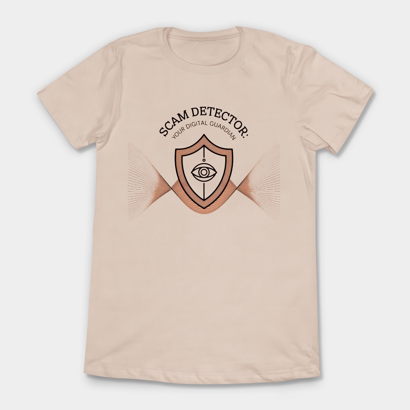 Scam Detector: Digital Guardian Shield Women's T-Shirt