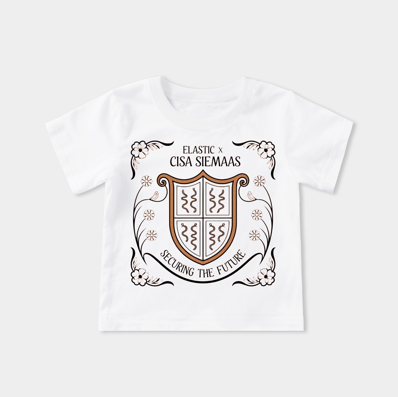 Art Nouveau Cybersecurity Shield Emblem Youth Classic T-Shirt