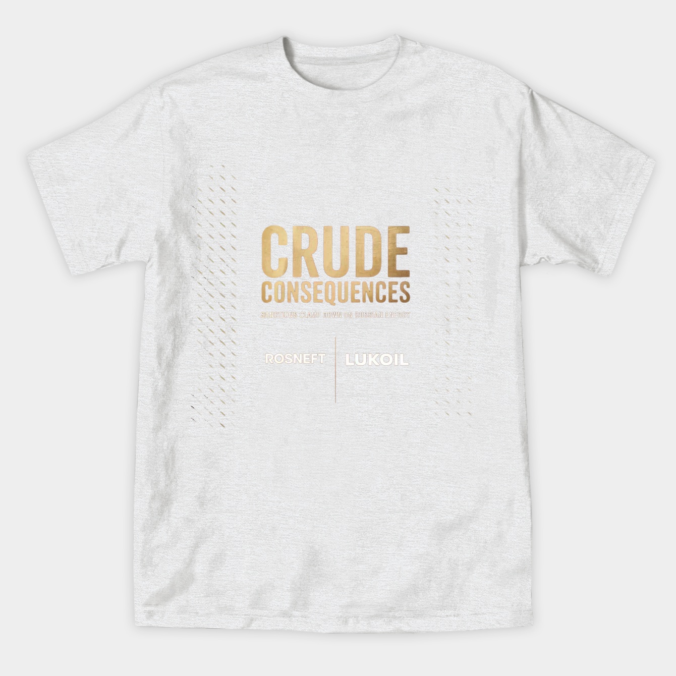 Crude Consequences Vintage Statement Women's Athletic Performance T-Shirt