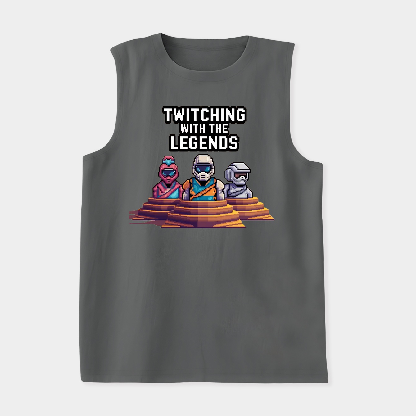 Twitching With the Legends Pixels Women's Soft Tank Top