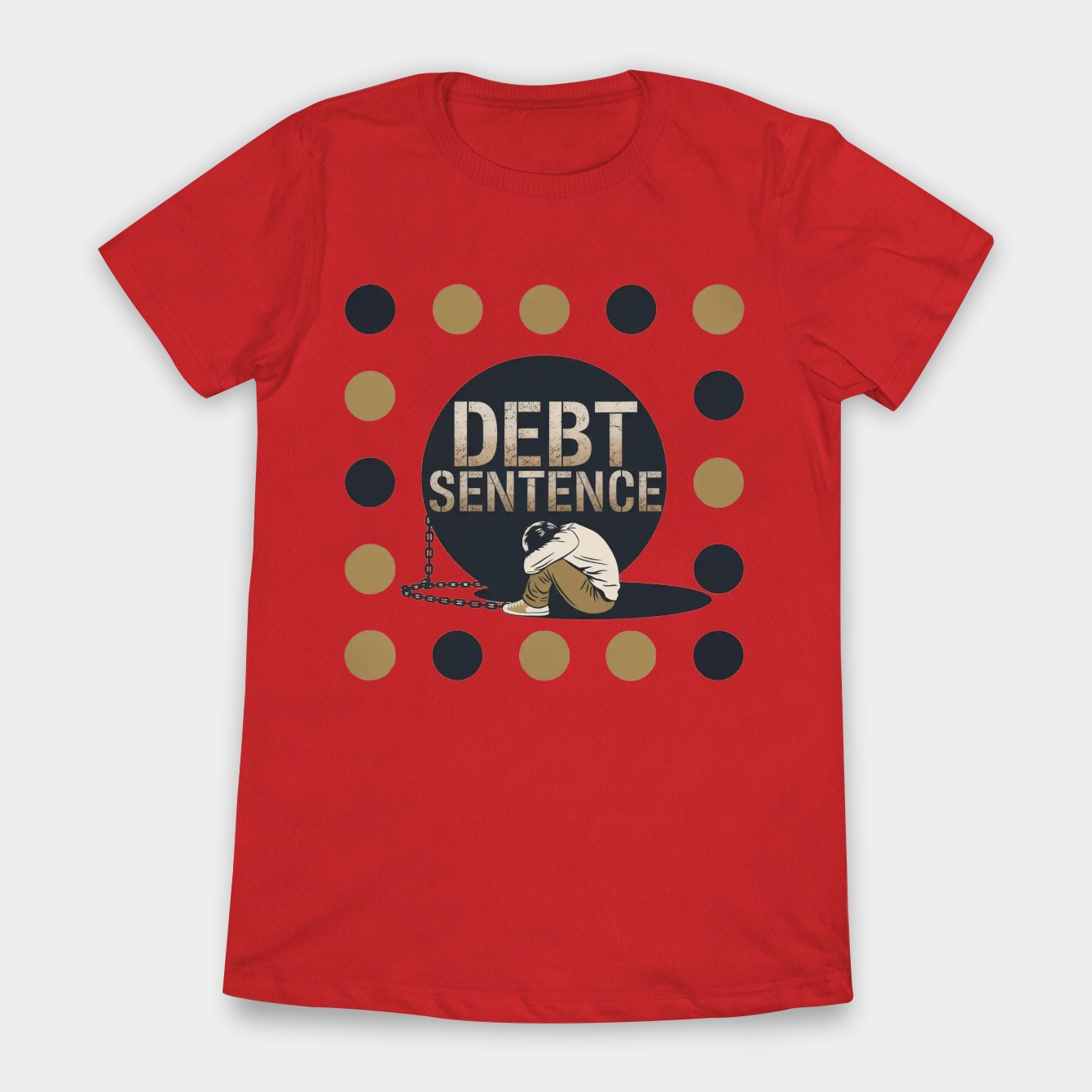 Student Crushed by Debt Sentence Women's T-Shirt