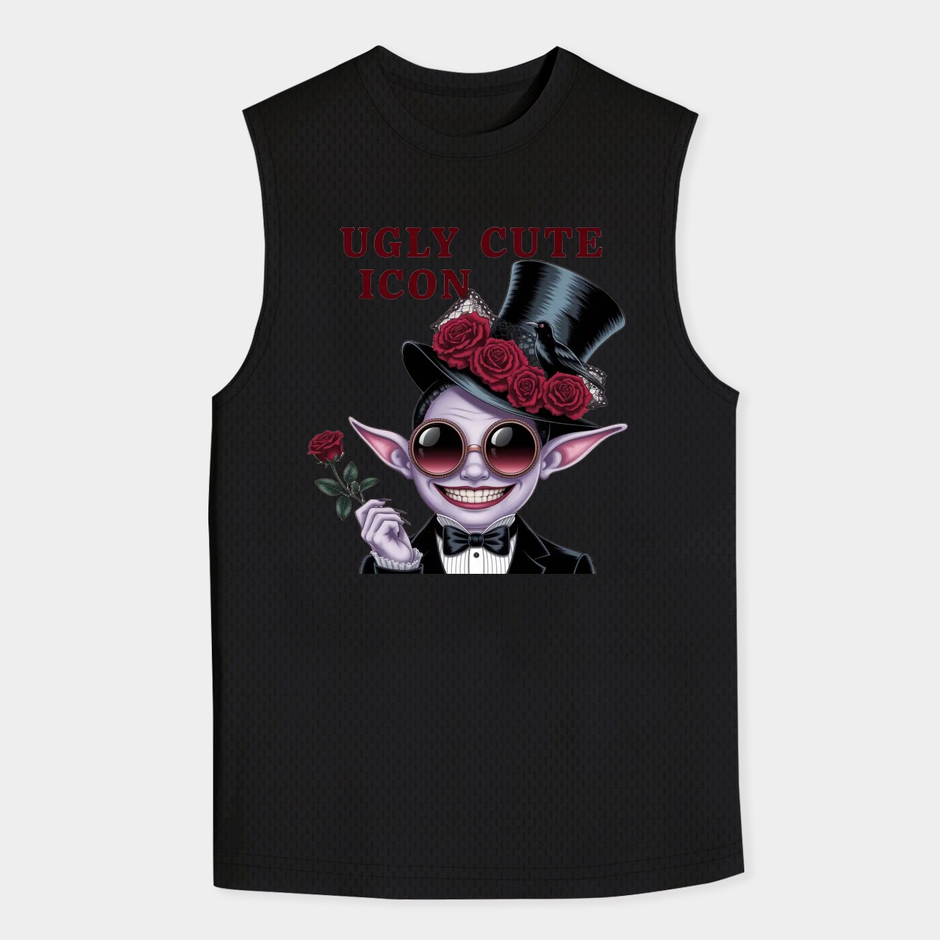 Ugly Cute Icon Gothic Labubu Men's Big & Tall Tank Top