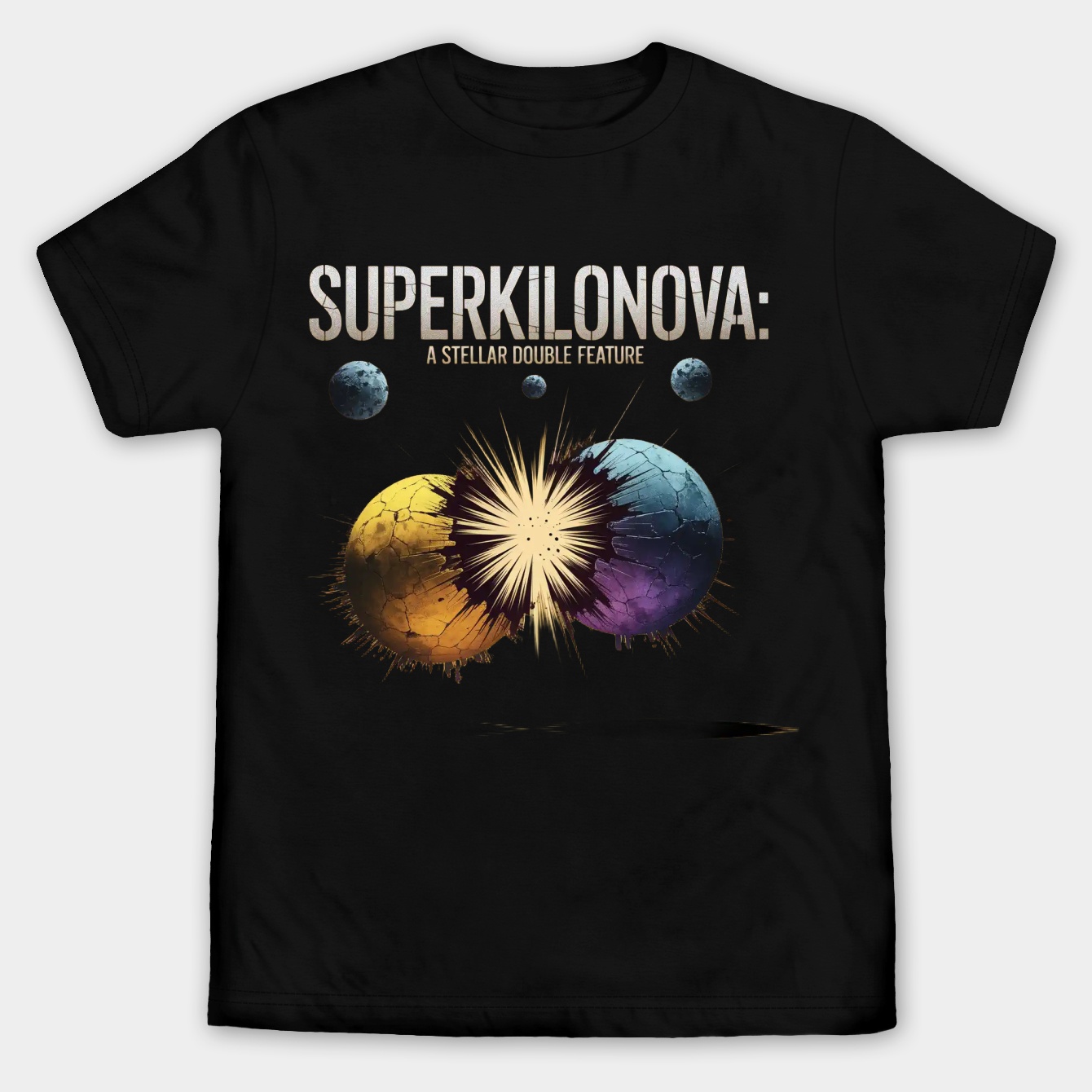 Superkilonova: Stellar Double Impact Men's Big & Tall T-shirt