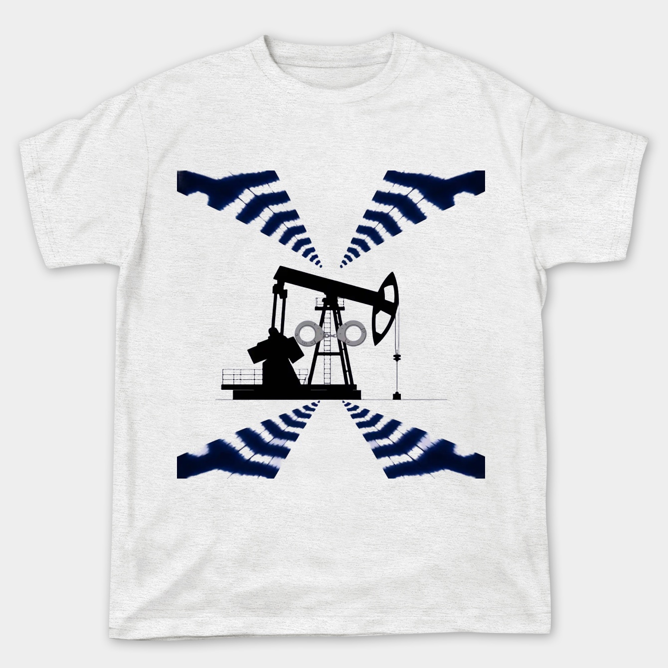 Handcuffed Oil Pumpjack Power