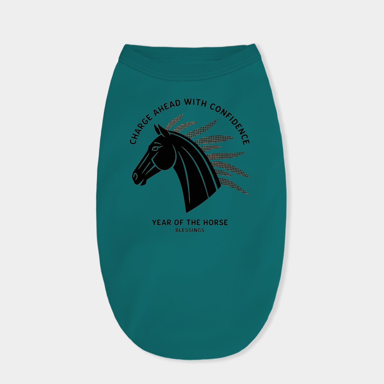 Houndstooth Mane Year of Horse