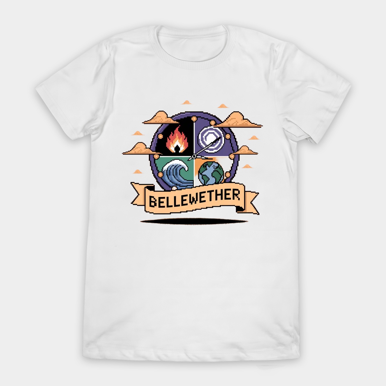 Bellwether Pixel Disaster Clock Women's T-Shirt