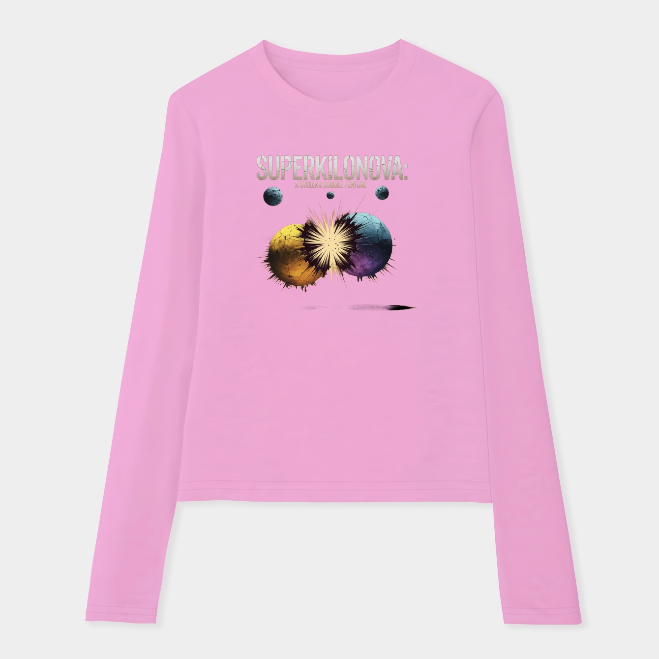 Superkilonova: Stellar Double Impact Women's Soft Long Sleeve T-Shirt