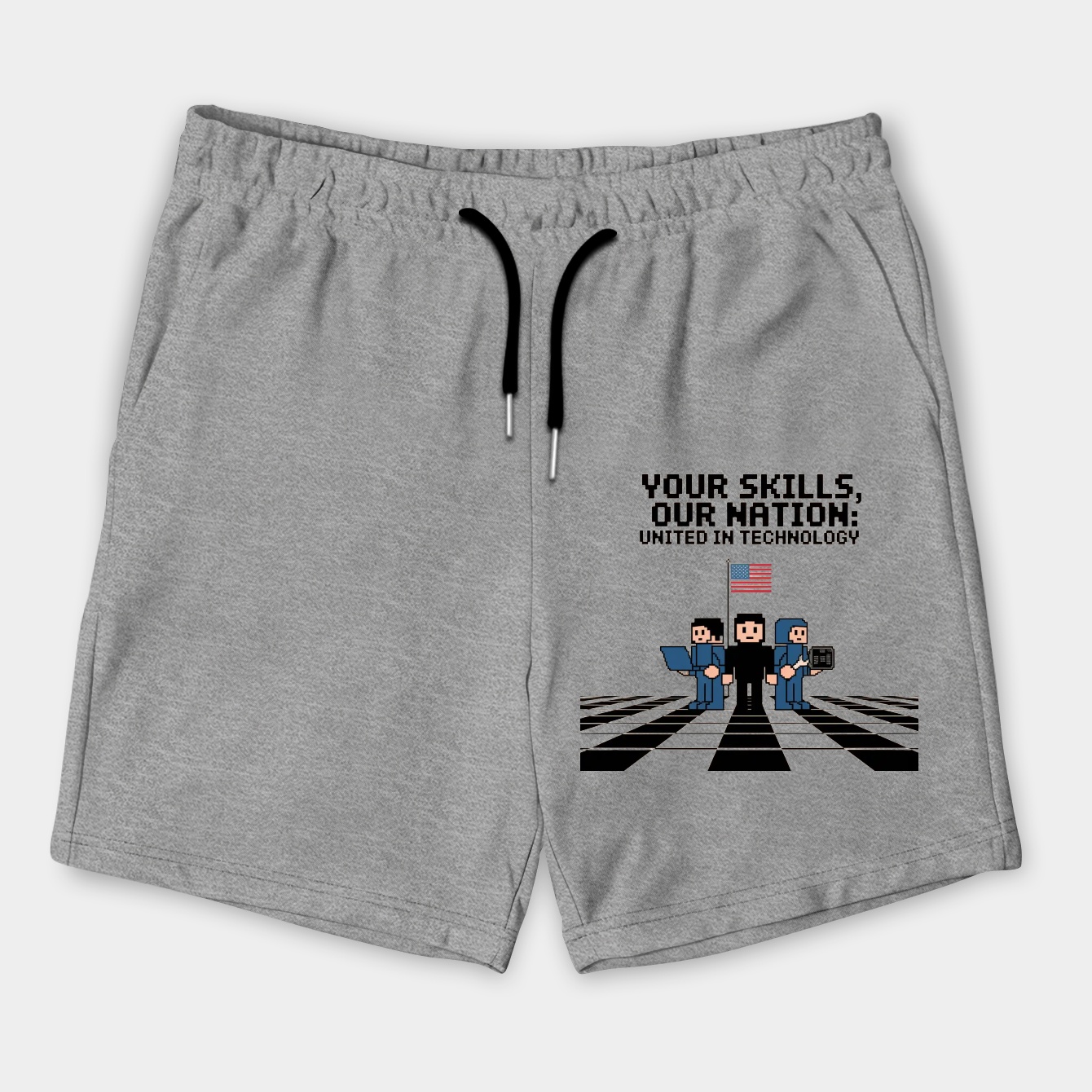 United in Tech: Pixel Pride Men's Shorts