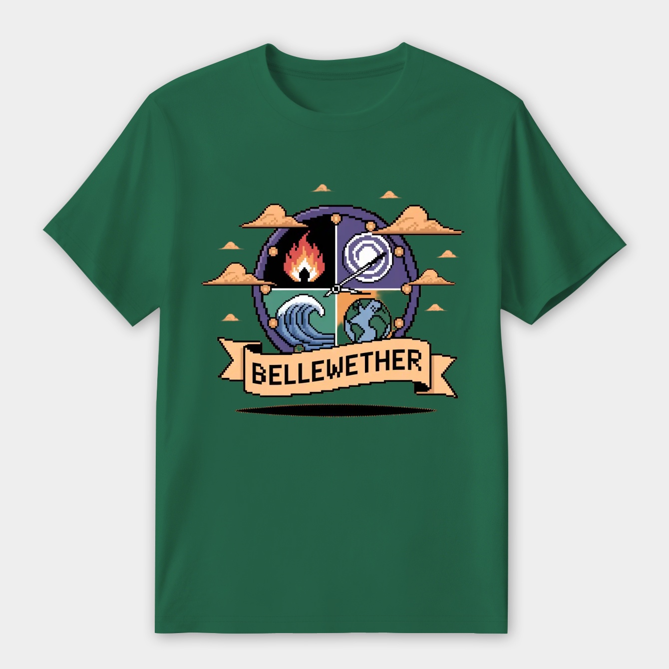 Bellwether Pixel Disaster Clock Women's Premium Soft T-Shirt