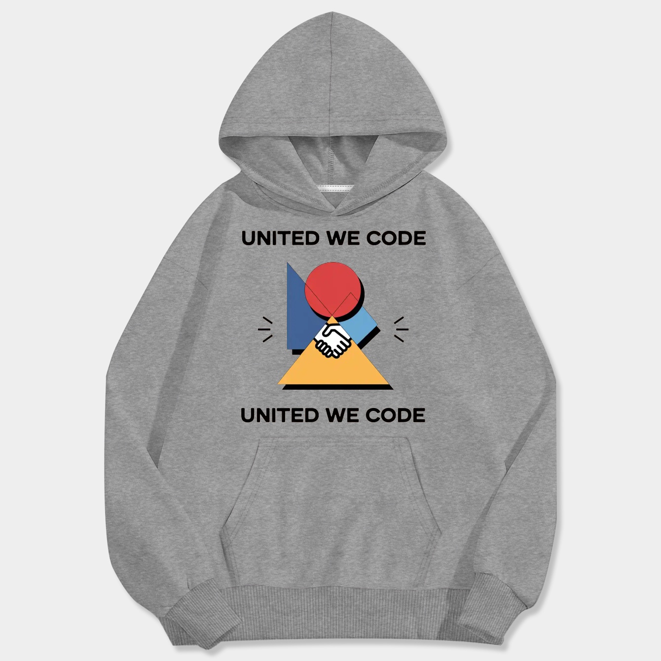 United We Code, Divided We Crash Men's Big & Tall Hoodie