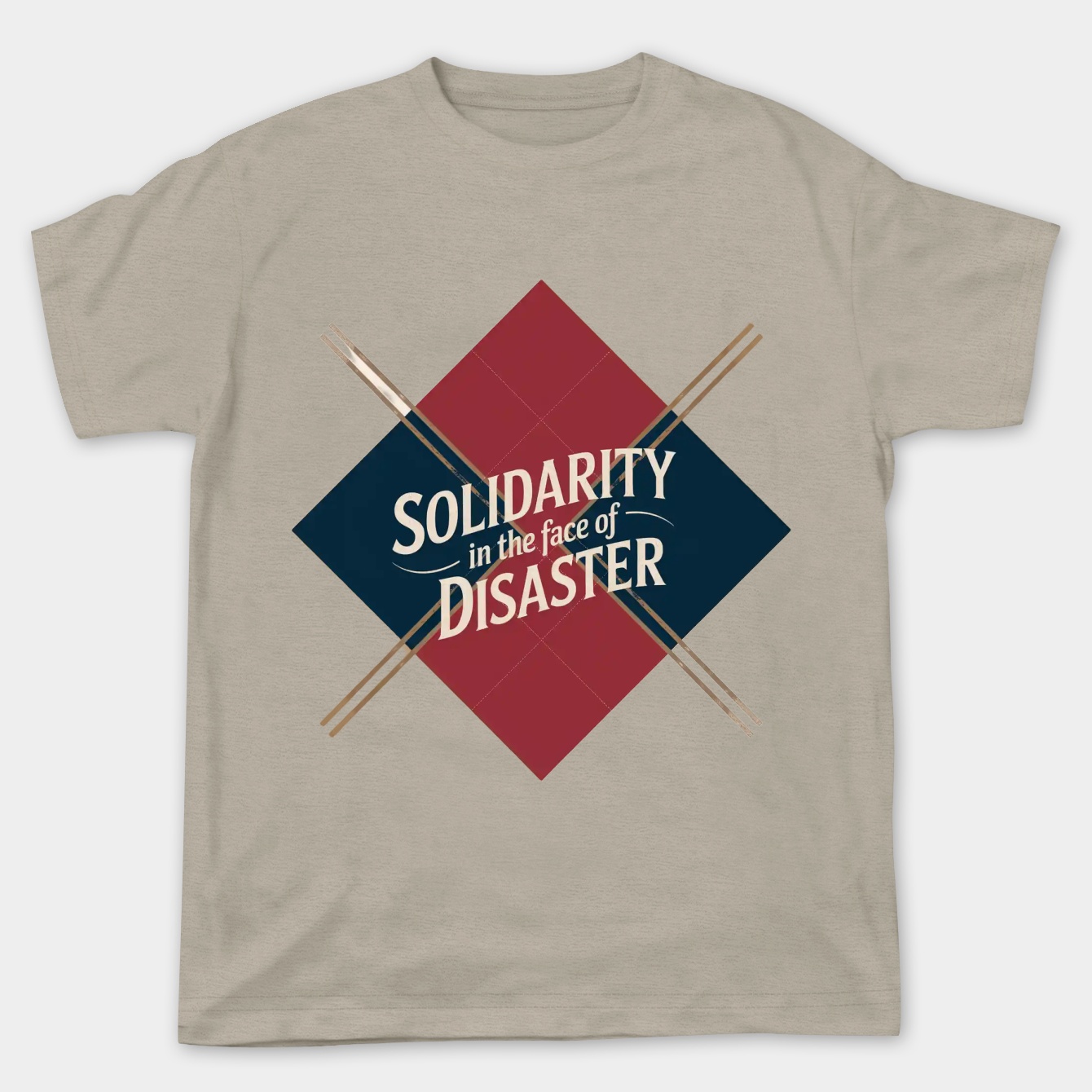Solidarity Argyle: United Through Adversity Women's Plus Size T-shirt