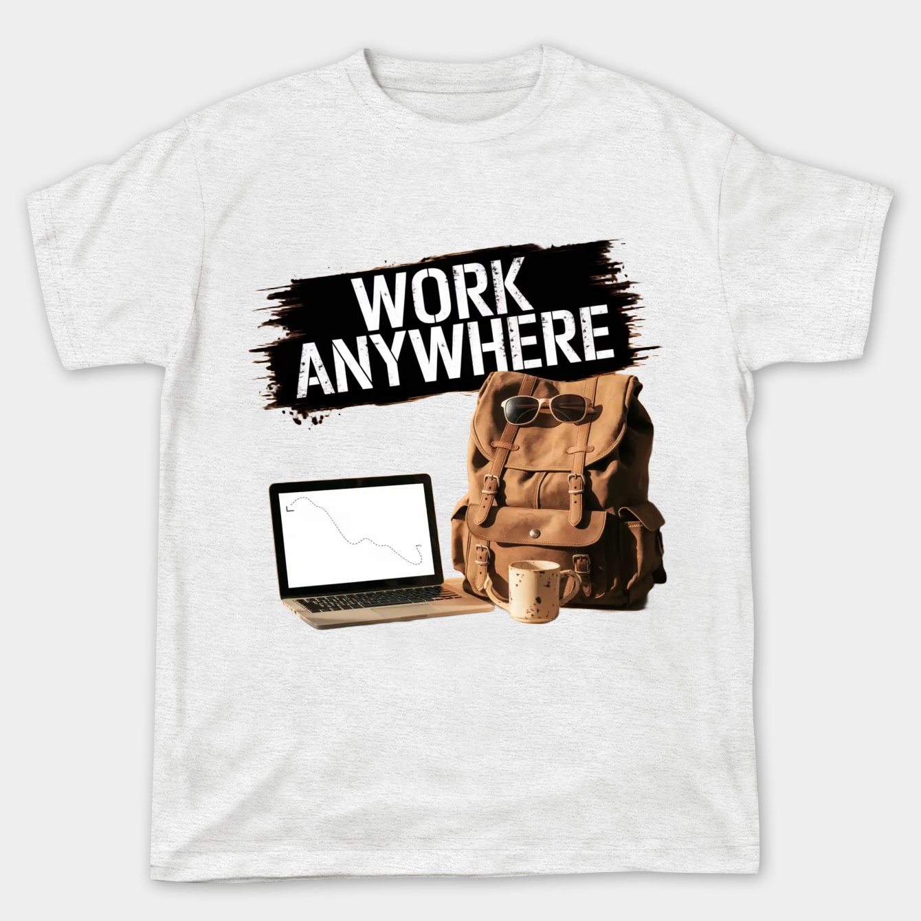 Work Anywhere Vintage Traveler Vibe