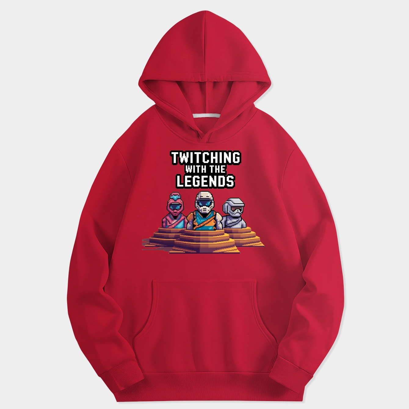 Twitching With the Legends Pixels Women's Hoodie