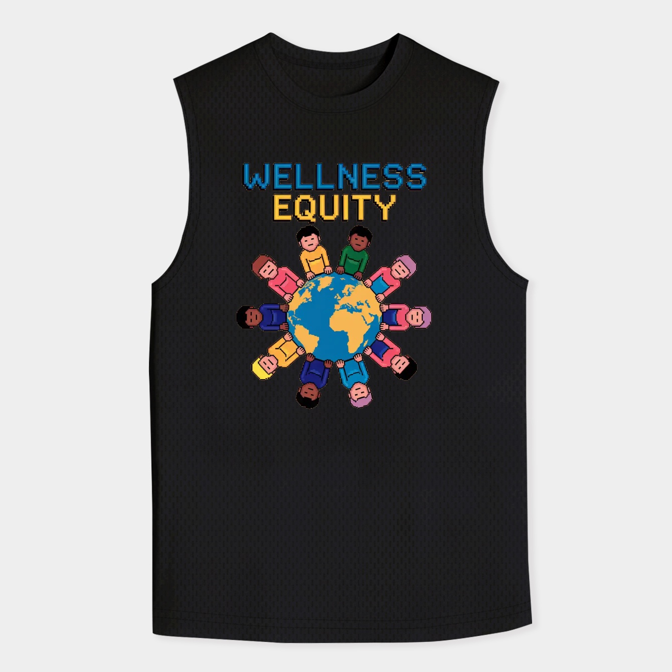 Pixel Unity for Wellness Equity Men's Tank Top