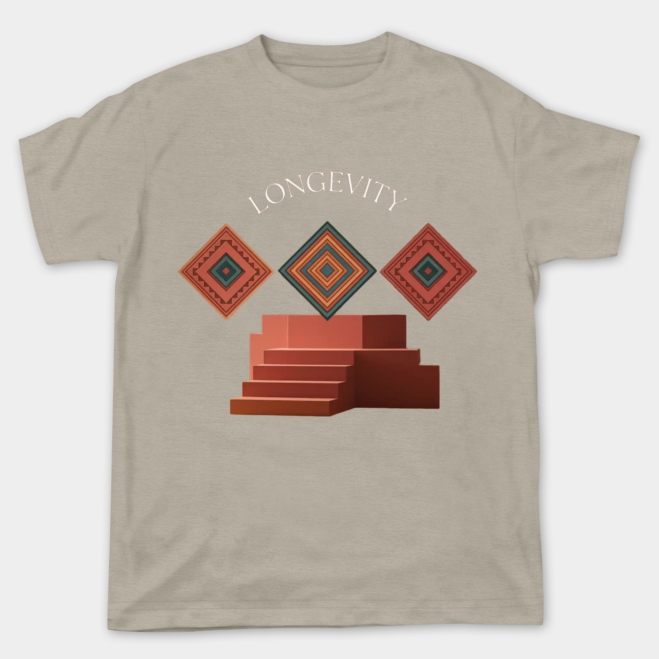 Longevity Aztec Geometric Motifs