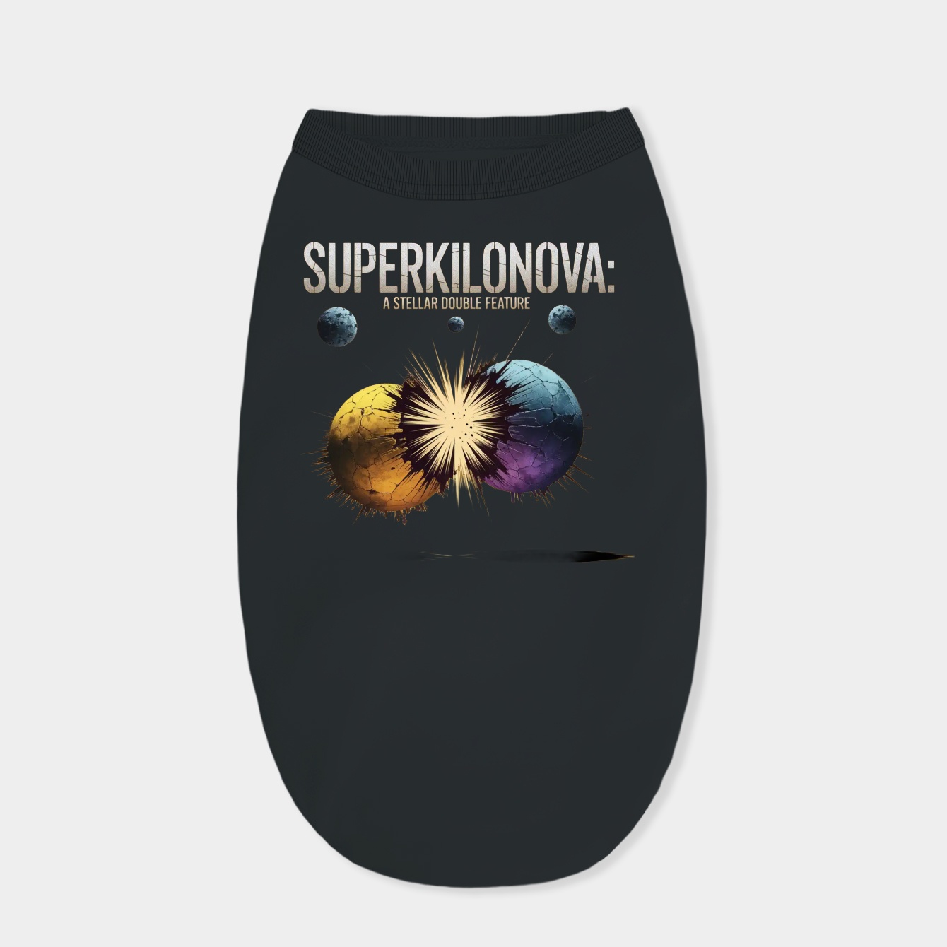 Superkilonova: Stellar Double Impact Dog Shirt