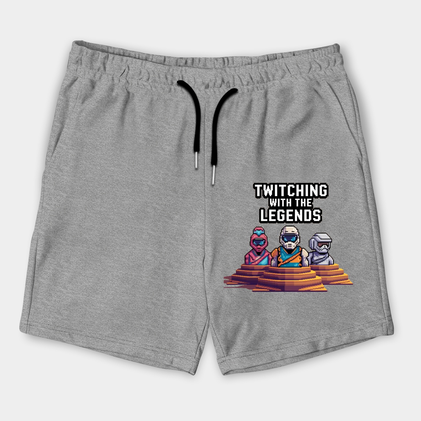 Twitching With the Legends Pixels Men's Shorts