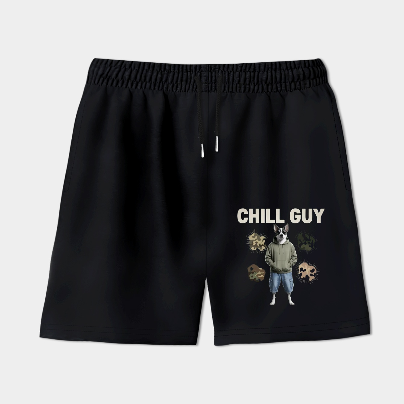 Chill Guy Retro Dog Vibes